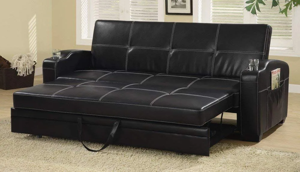 Leather Sofa Bed