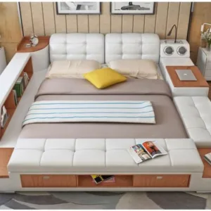 Leather Sofa Bed