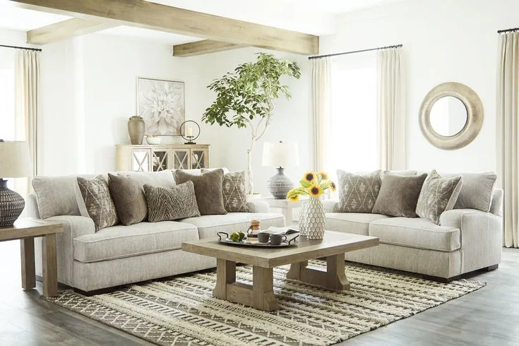 Sofa and Loveseat Set