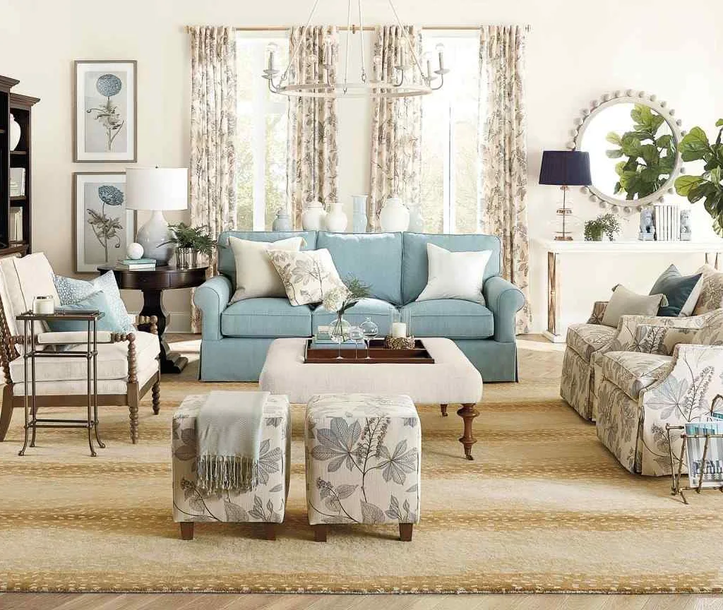 Sofa and Loveseat Set