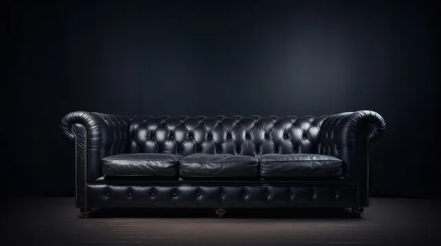Black Leather Sofas 