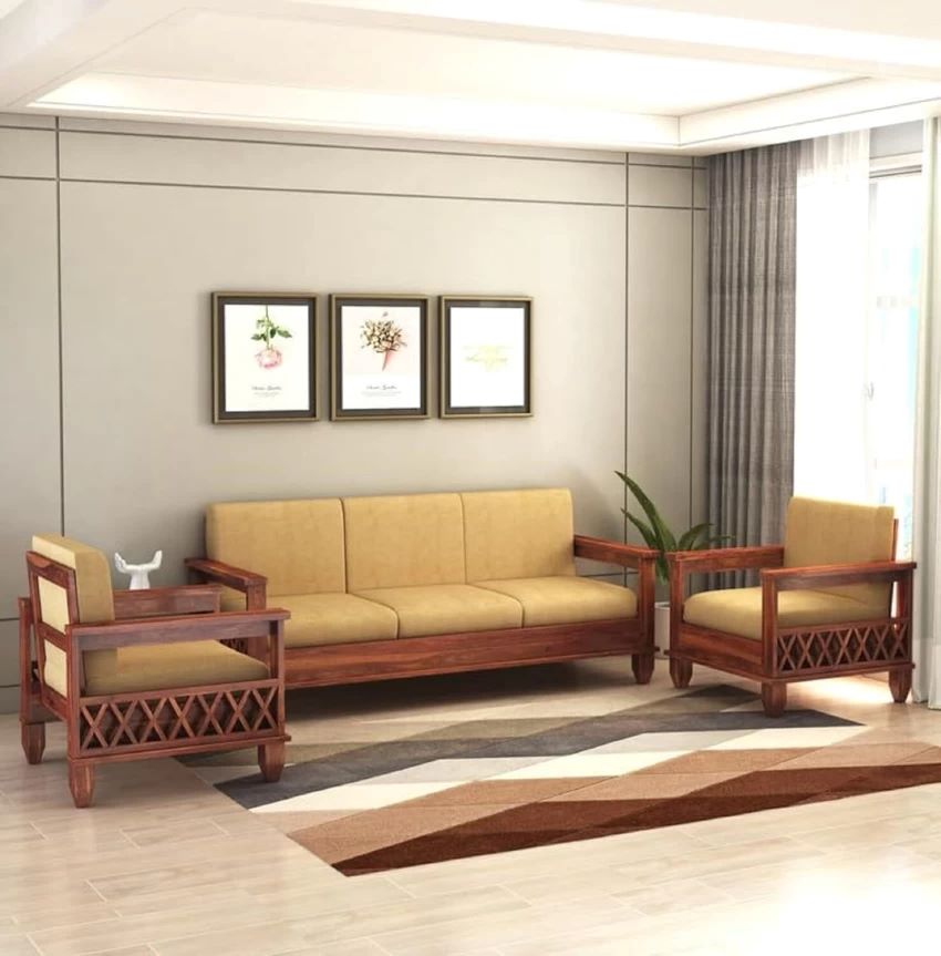  Wooden Sofa Indoor