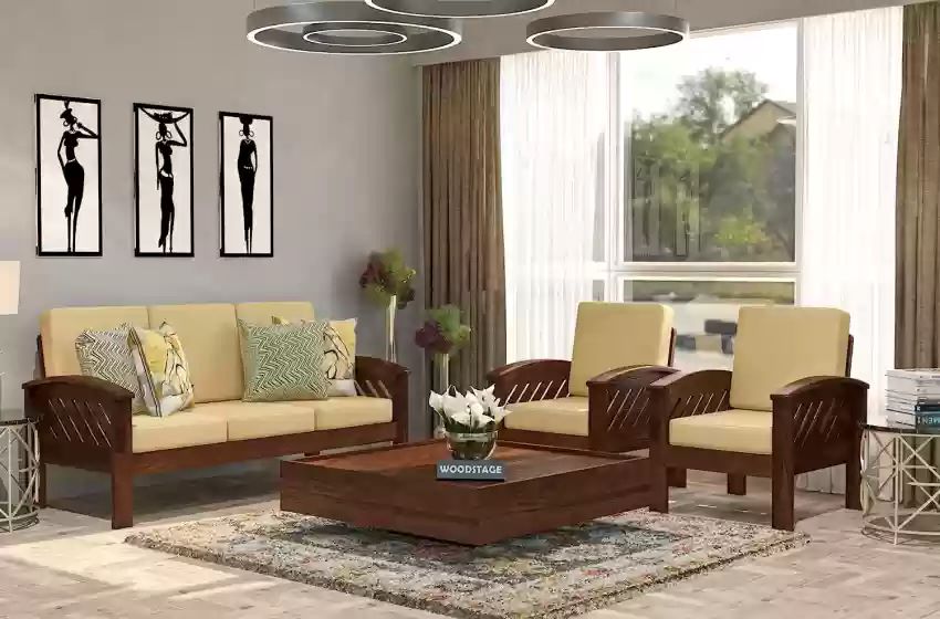  Wooden Sofa Indoor