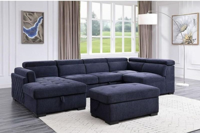 Large Sectional with Pull-Out Bed