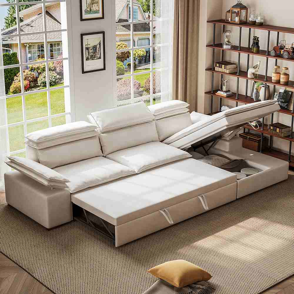 Pull Out Sofa Bed Queen Sectional