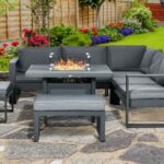 Spirit Metal Garden Corner Sofa Set