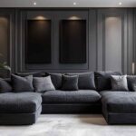 Dark Grey Couch Living Room